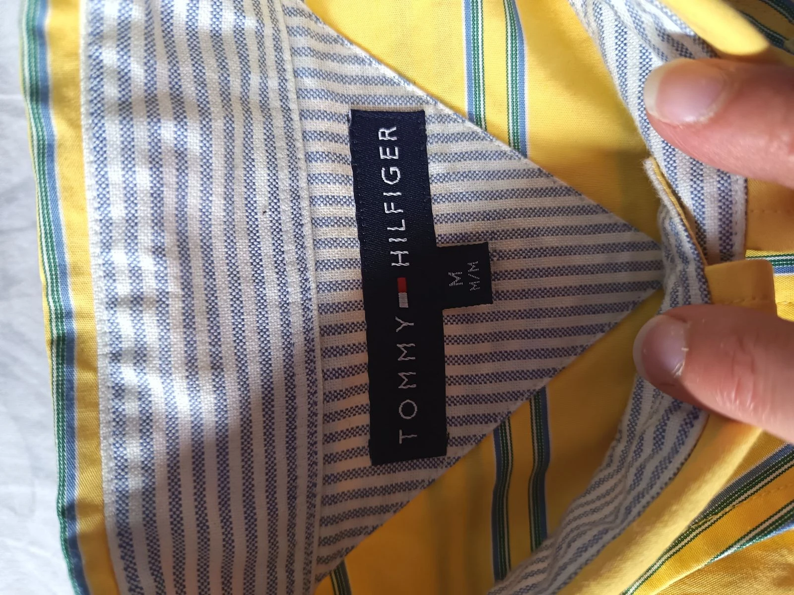 Camisa rayas hombre Tommy Hilfiger  – photo 3